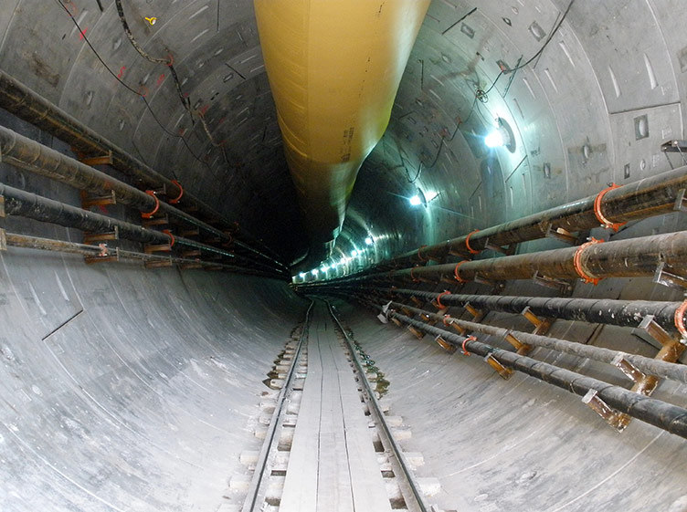 NYC East Side Access completed queens tunnel
